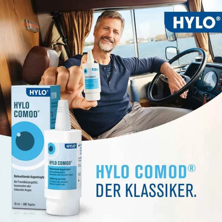 HYLO COMOD Augentropfen , 10 ml