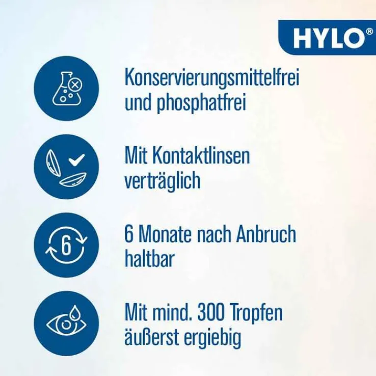 HYLO GEL Augentropfen, 2x 2x10 ml