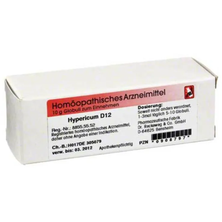 Hypericum D 12 Globuli, 10 g