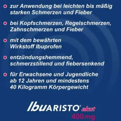 IbuARISTO akut 400 mg Filmtabletten, 20 St