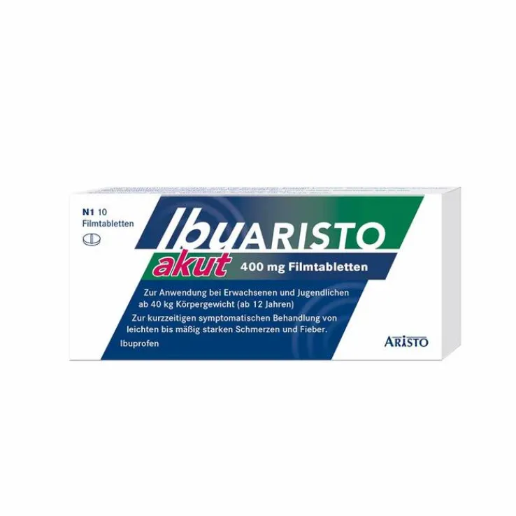 IbuARISTO akut 400 mg Filmtabletten, 10 St
