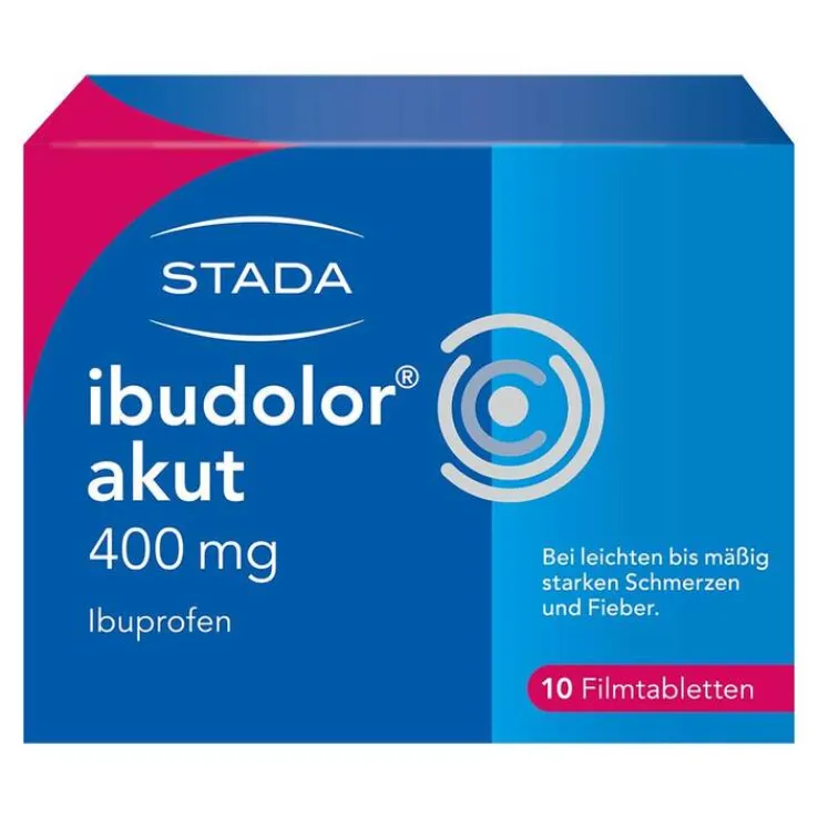 ibudolor akut 400mg Ibuprofen Filmtabletten, 10 St