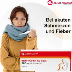 IBUPROFEN AL akut 400 mg Filmtabletten, 20 St