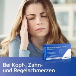 Ibuprofen axicur® 400 mg akut Filmtabletten, 10 St
