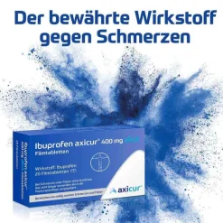 Ibuprofen axicur® 400 mg akut Filmtabletten, 20 St