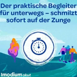 Imodium akut lingual – Soforthilfe bei akutem Durchfall, 6 St