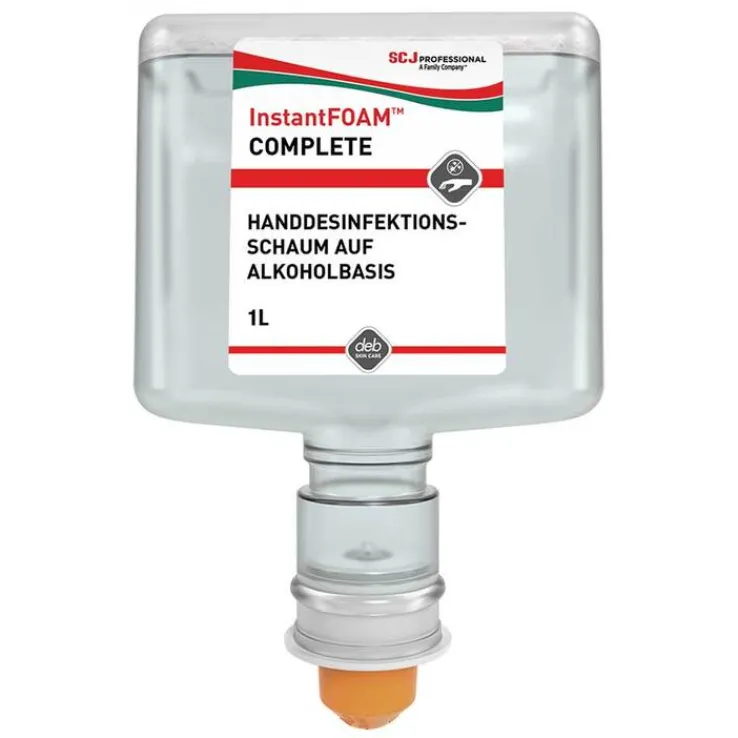 InstantFOAM™ COMPLETE Handdesinfektionsschaum auf Alkoholbasis, 1000 ml