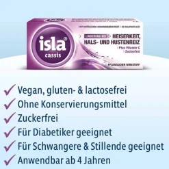 isla® cassis Pastillen, 60 St