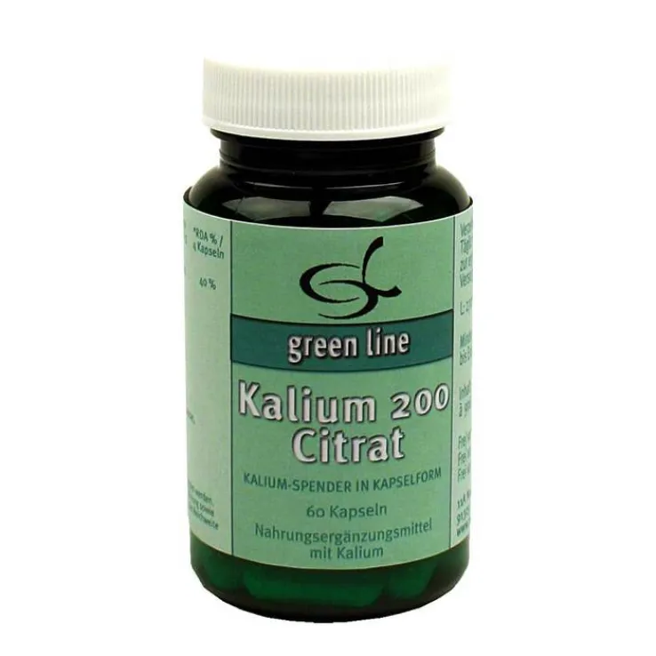 Kalium 200 Citrat Kapseln, 60 St