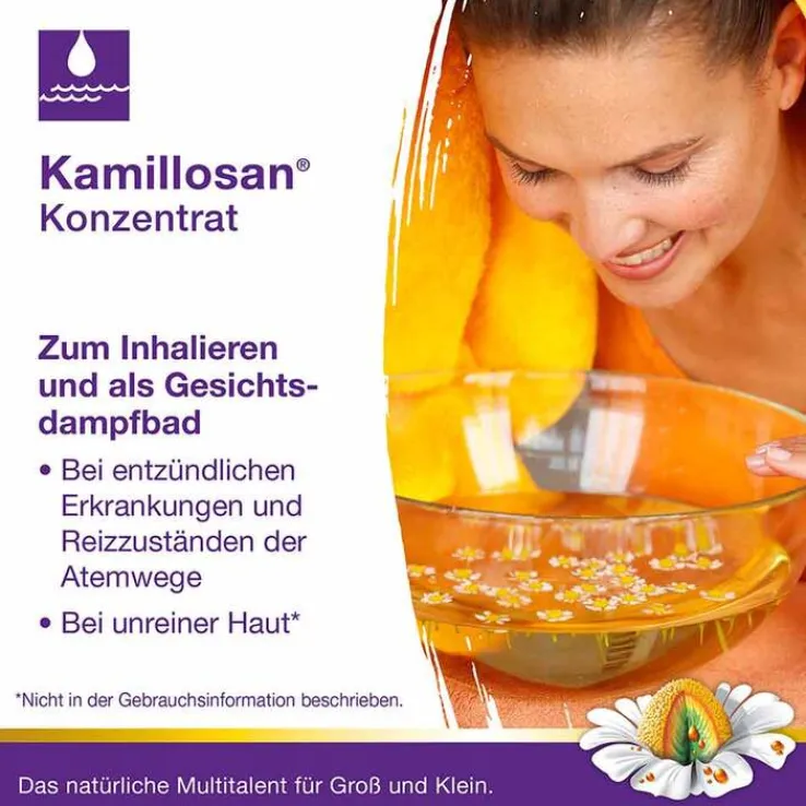 Kamillosan Konzentrat + Inhalator, 100 ml