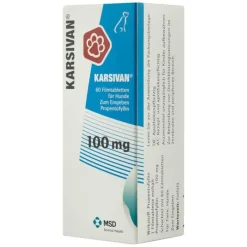 KARSIVAN® 100 mg Filmtabletten für Hunde, 60 St