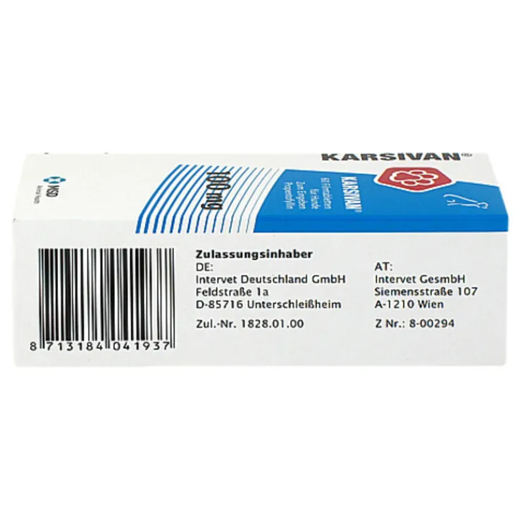 KARSIVAN® 100 mg Filmtabletten für Hunde, 60 St