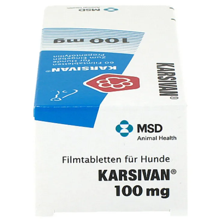 KARSIVAN® 100 mg Filmtabletten für Hunde, 60 St