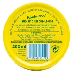 Kaufmanns Haut und Kindercreme, 250 ml