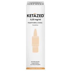 Ketazed 0,25 mg/ml Augentropfen Lösung, 1X10 ml