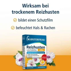 Klosterfrau Reizhusten Lutschtabletten, 24 St