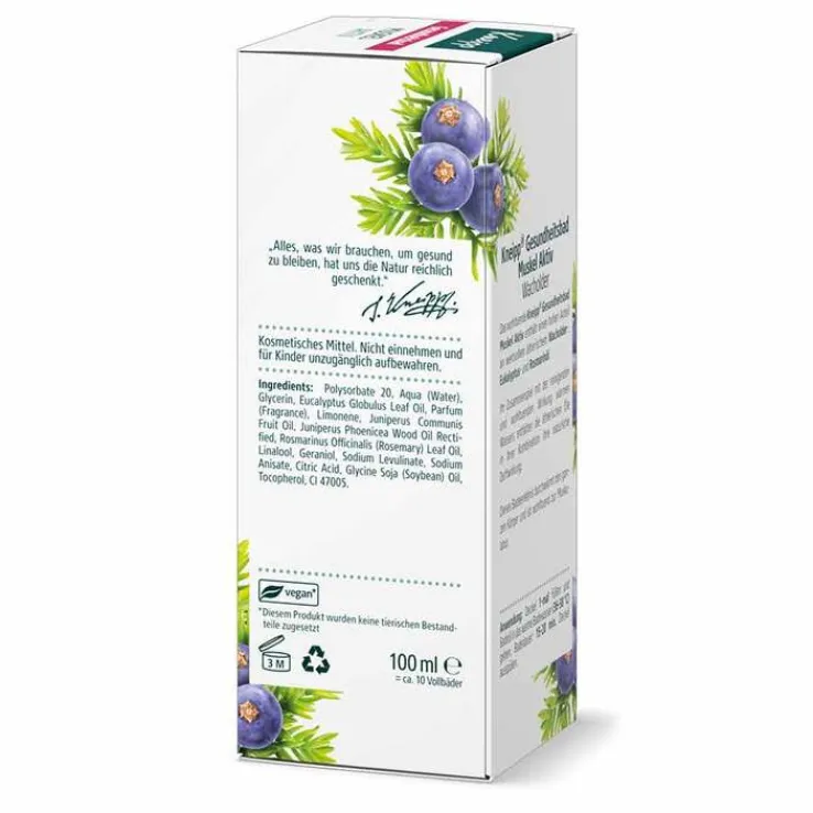 Kneipp Gesundheitsbad Muskel Aktiv, 100 ml