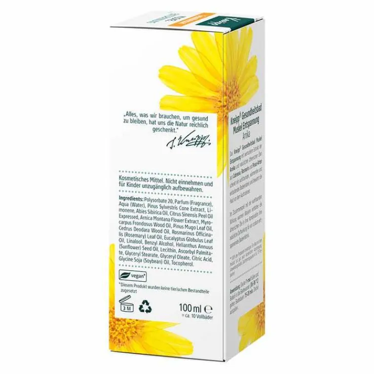 Kneipp Gesundheitsbad Muskel Entspannung, 100 ml