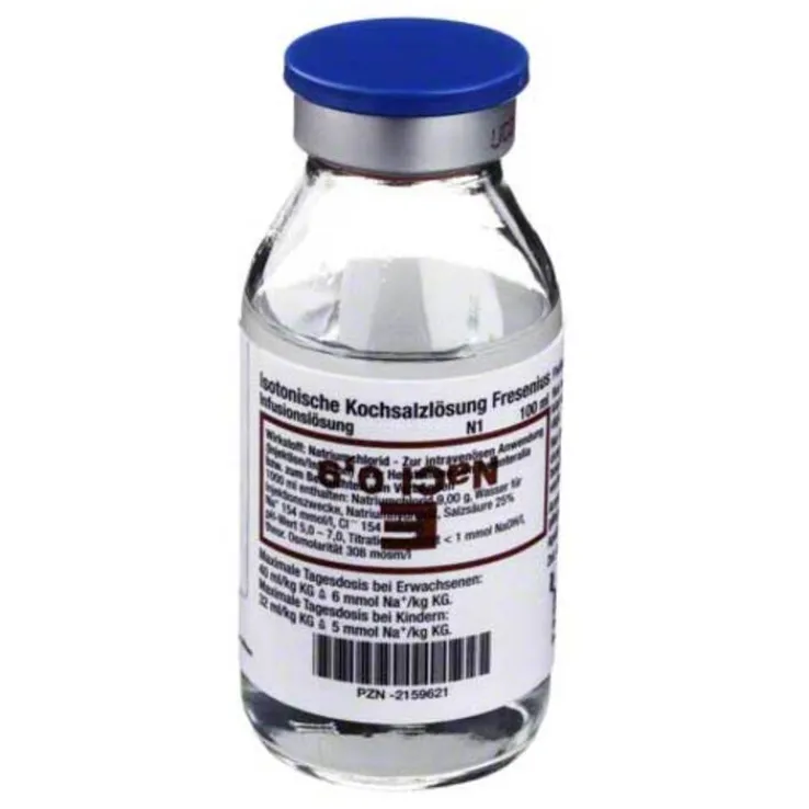 Kochsalzlösung 0,9% Glasflasche Fresenius, 100 ml