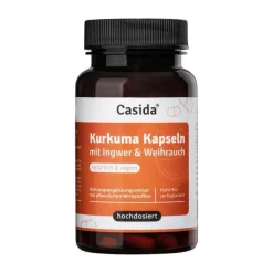 Kurkuma + Ingwer + Weihrauch Kapseln hochdosiert, 90 St