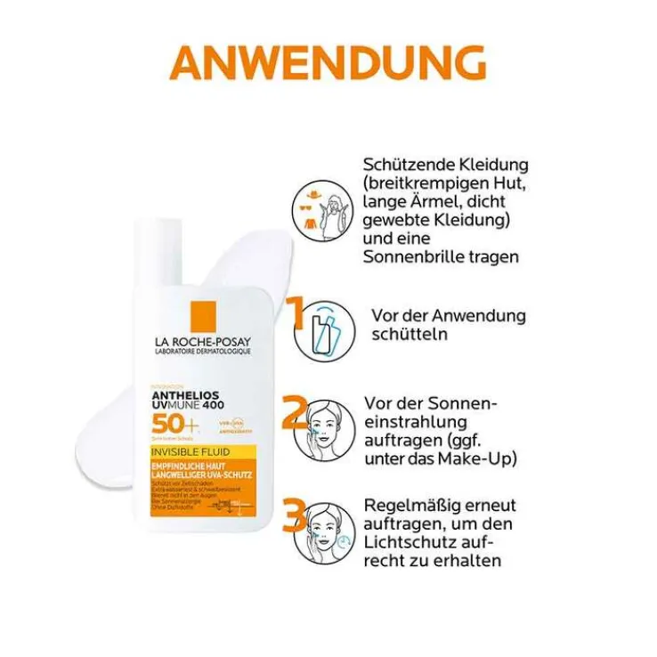 La Roche Posay Anthelios Invisible Fluid UVMune 400 LSF50+ , 50 ml