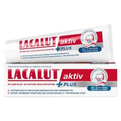 Lacalut aktiv Plus Zahncreme, 75 ml