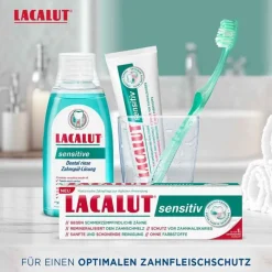 Lacalut sensitiv Zahncreme, 75 ml