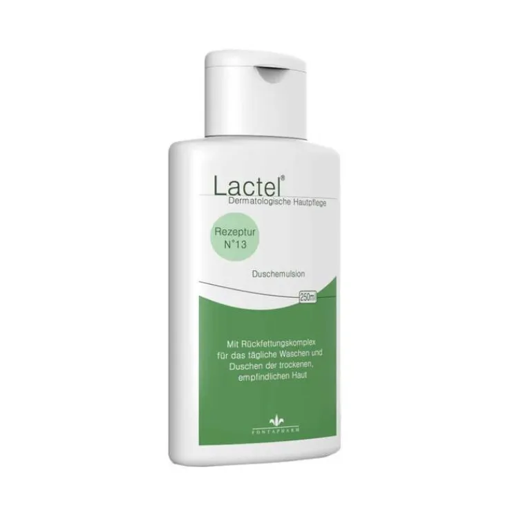 Lactel Nr.13 Duschemulsion mit Rückfettungskomplex, 250 ml