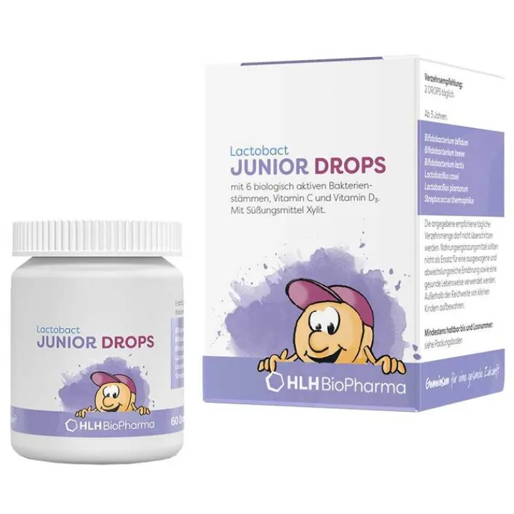 Lactobact Junior Drops Lutschtabletten, 60 St