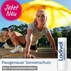 Ladival Aktiv UV-Schutzstift Lippen LSF 50 + , 1 St