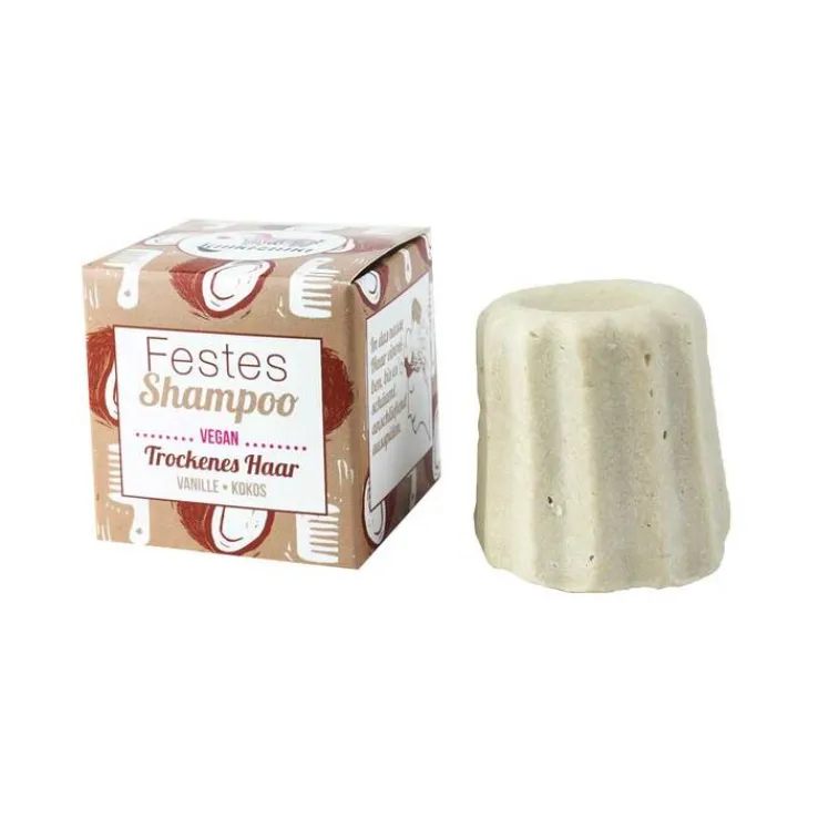 Lamazuna Festes Shampoo Vanille-Kokos, 55 g