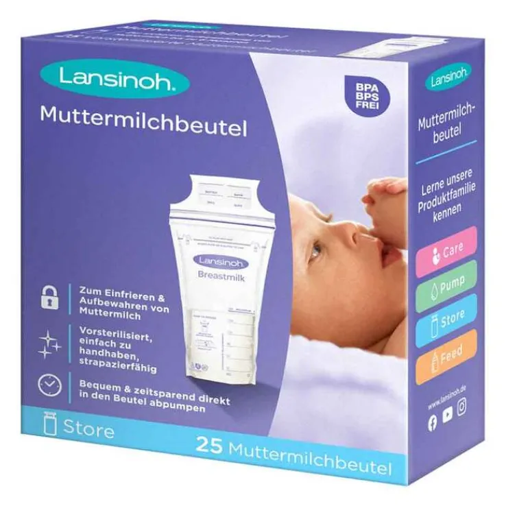 Lansinoh Muttermilchbeutel, 25 St