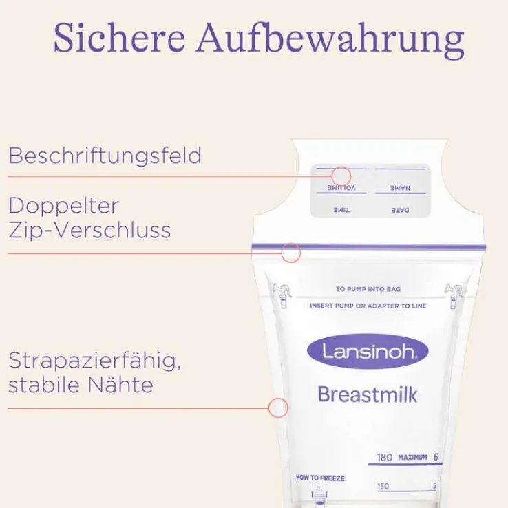 Lansinoh Muttermilchbeutel, 25 St