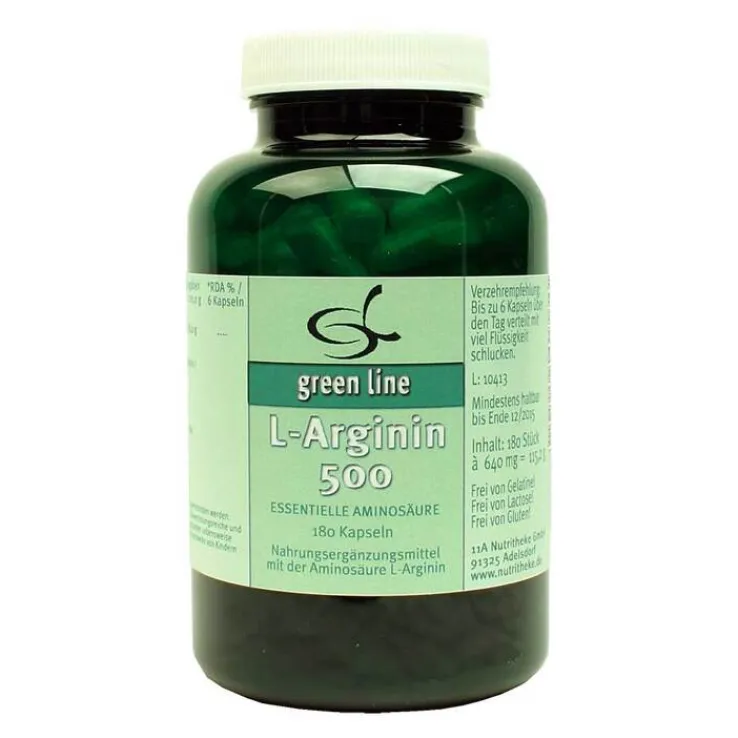 L-Arginin 500 Kapseln, 180 St