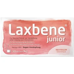 Laxbene® junior 4 g Neutral Kinder 6M.-8J., 30X4 g