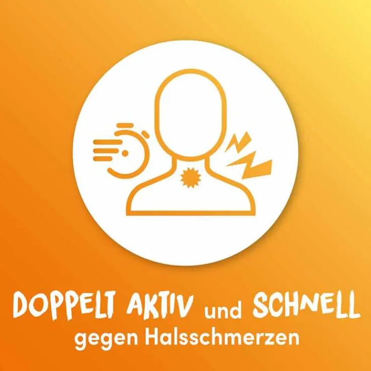 Lemocin® gegen Halsschmerzen Orangengeschmack, 24 St