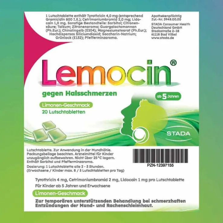 Lemocin® gegen Halsschmerzen , 20 St