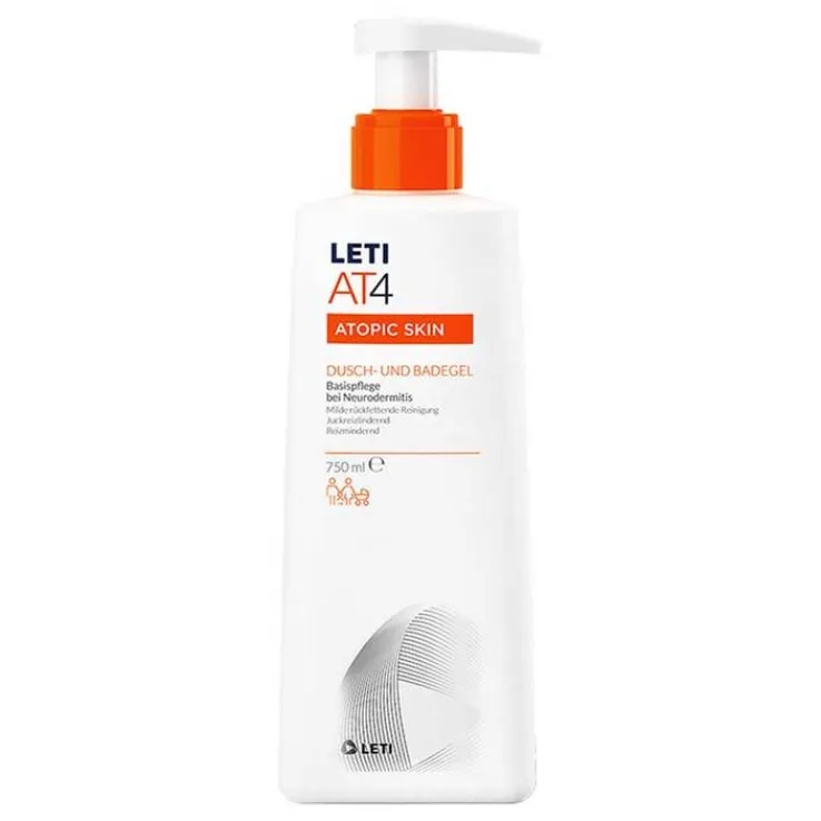 Leti AT4 Dusch- und Badegel, 750 ml