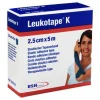 Leukotape K 2,5cm blau, 1 St