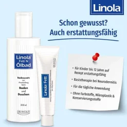 Linola fett N Ölbad, 200 ml