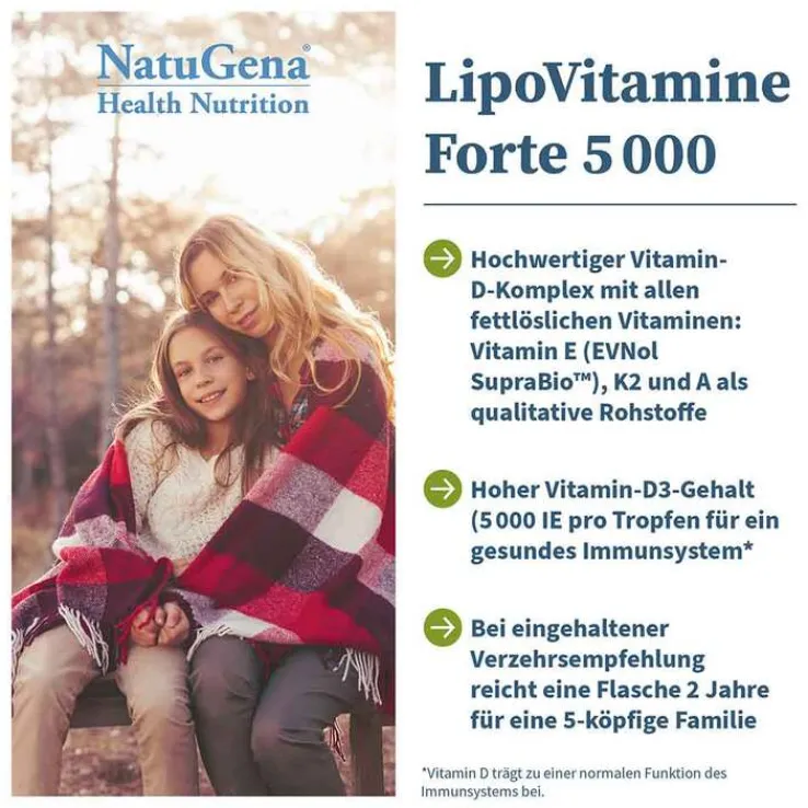 Lipo Vitamine Forte 5000 Öl, 20 ml