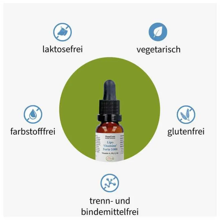 Lipo Vitamine Forte 5000 Öl, 20 ml
