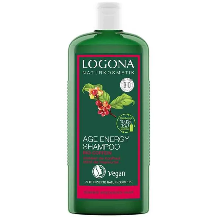 Logona Age Energy Shampoo Bio-Coffein, 250 ml