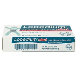 Lopedium akut bei akutem Durchfall Hartkapseln, 10 St