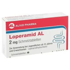 Loperamid AL 2 mg Schmelztabletten, 6 St
