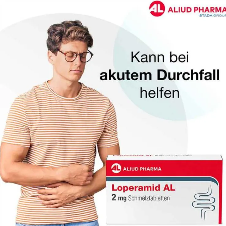 Loperamid AL 2 mg Schmelztabletten, 6 St