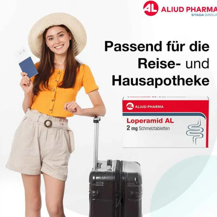 Loperamid AL 2 mg Schmelztabletten, 6 St