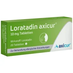 Loratadin axicur® 10 mg Tabletten, 20 St