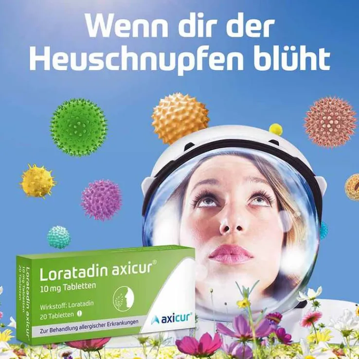 Loratadin axicur® 10 mg Tabletten, 7 St