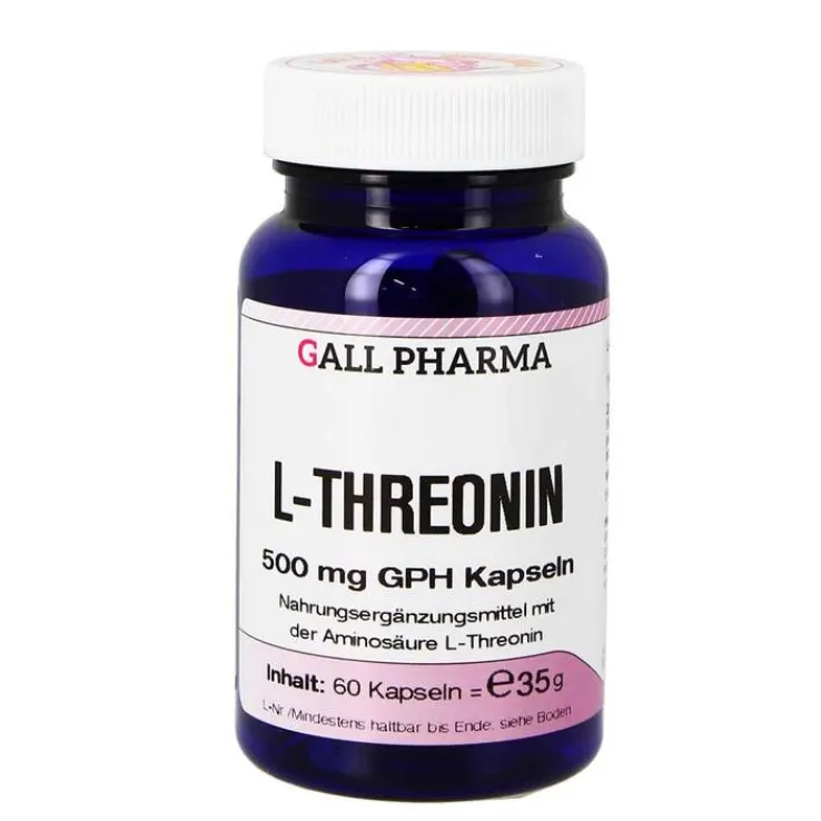 L-Threonin 500 mg GPH Kapseln, 60 St